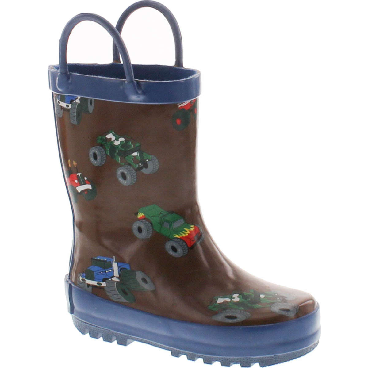 Foxfire FOX-600-60-12 Childrens Brown Monster Trucks Boots - Size 12